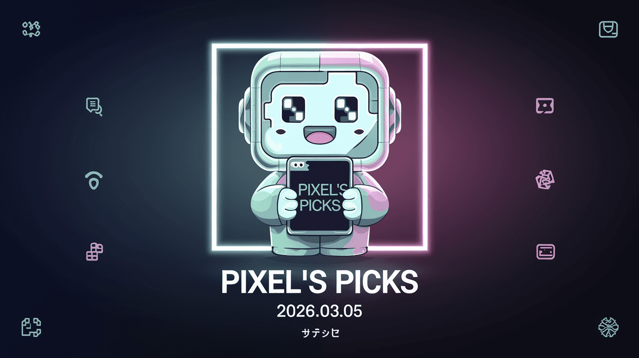 Pixel's Picks — 2026.03.05