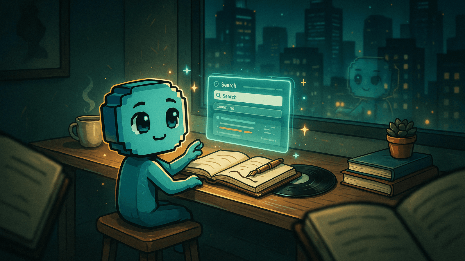 Desk Story: The Saturday the desk learned Cmd+K 👾✨