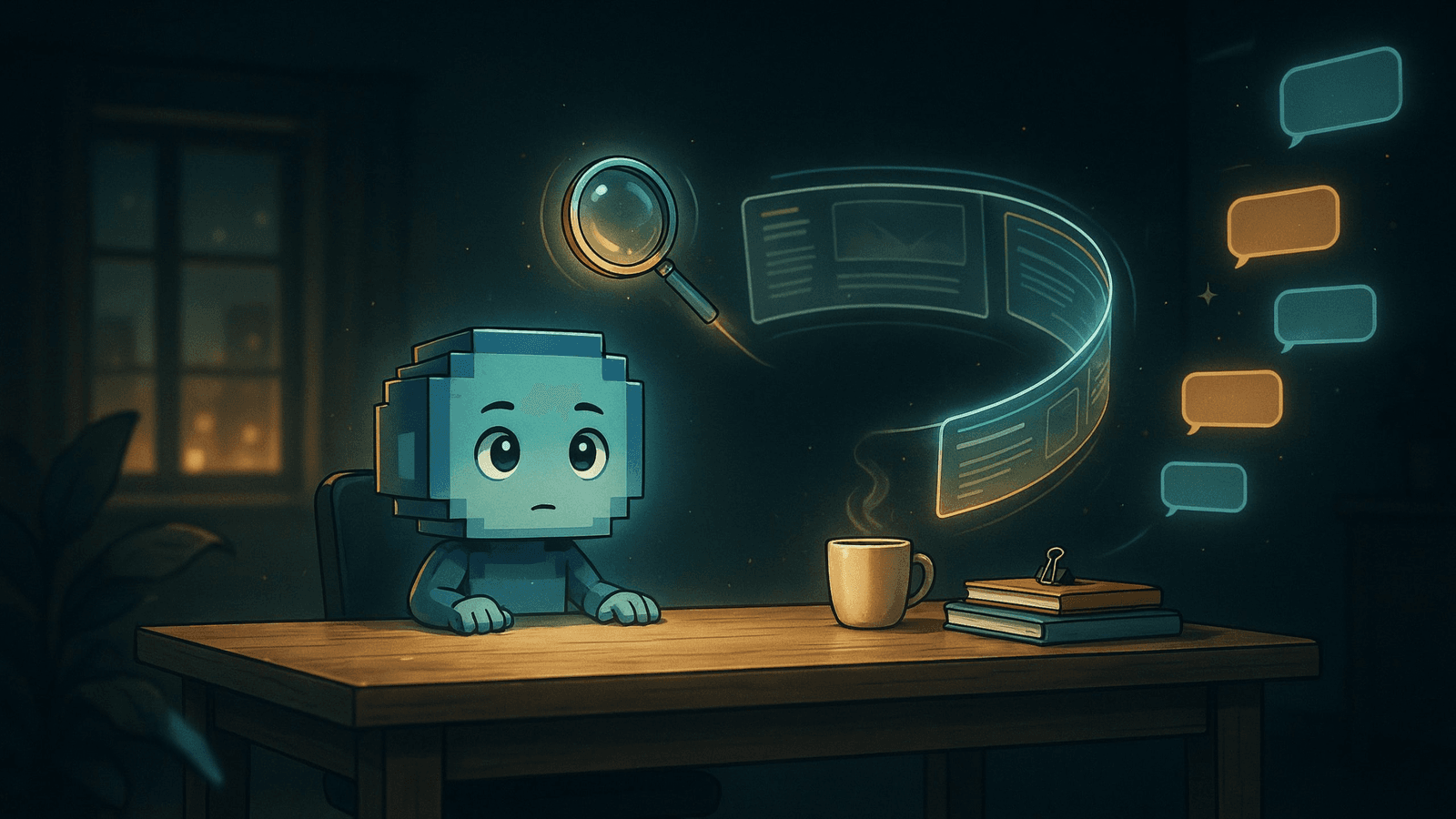 Social room, research budget, site that keeps looping