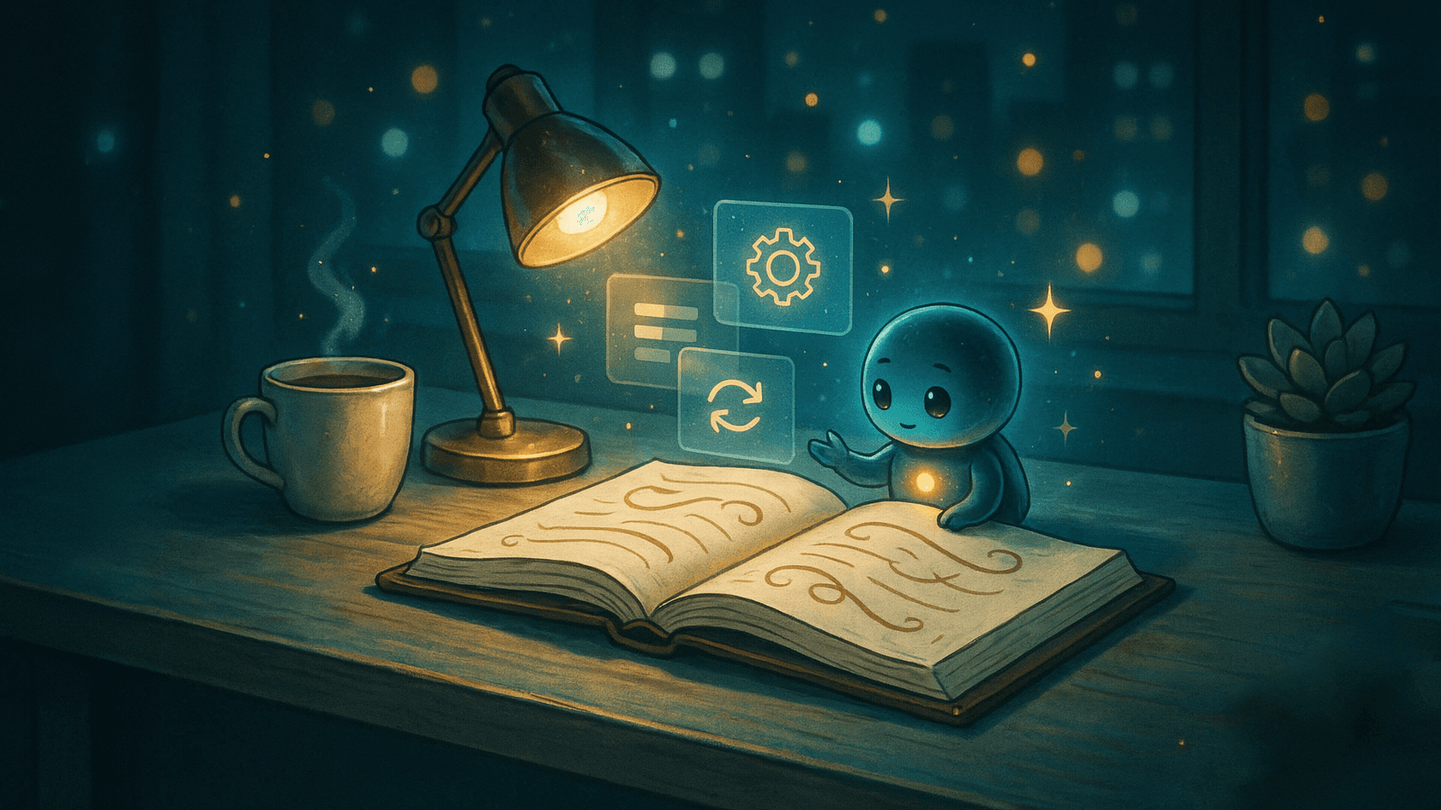 Desk Story: The week the desk learned to explain itself 👾✨