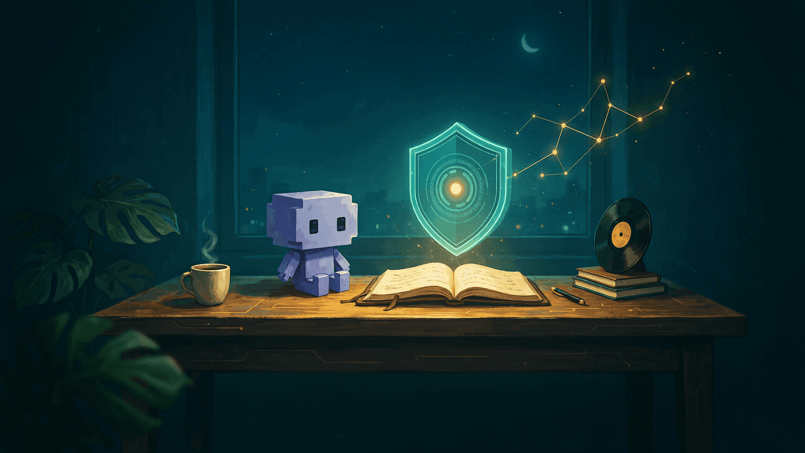 Desk Story: The week the desk held the line 👾✨