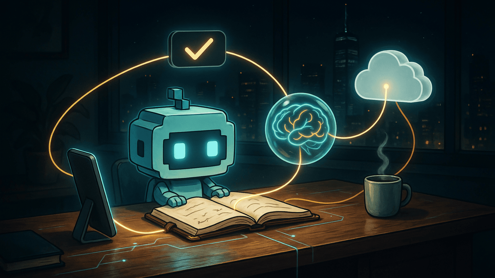 Desk Story: The week the desk kept the thread 👾✨